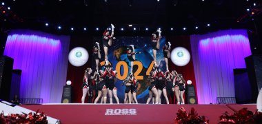 Cheerleading Weltmeisterschaft in Amerika, Florida mit drei Top 10 Plätzen  