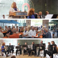 Bilder-Collage Festveranstaltung 45 Jahre Retford