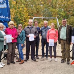 Gruppenbild Teilnehmer Stadtradeln 2024