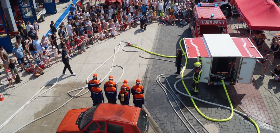 Schauübung Feuerwehr