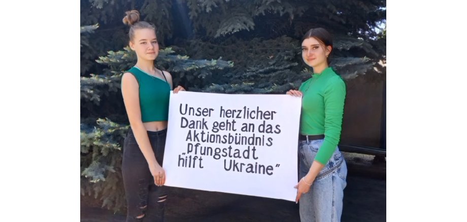 Spenden des Aktionsbündnisses „Pfungstadt hilft der Ukraine“ 
