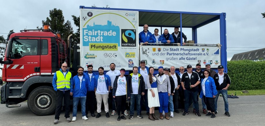 Stadt Pfungstadt präsentiert sich beim 61. Hessentagsfestzug in Fritzlar