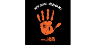 Logo "Gewalt stoppen"